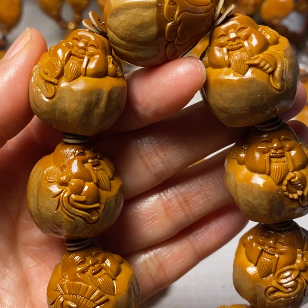 橄榄核手串/手链什****道包衣财神精品