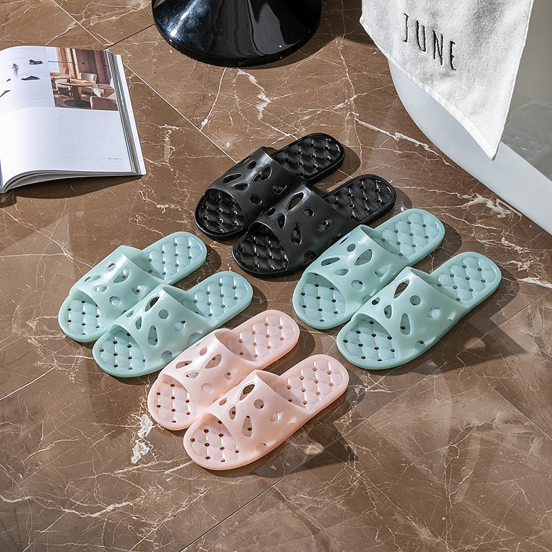 舒适防滑居家凉拖鞋纯色速干防臭一字拖鱼嘴沙滩四季情侣夏季软底