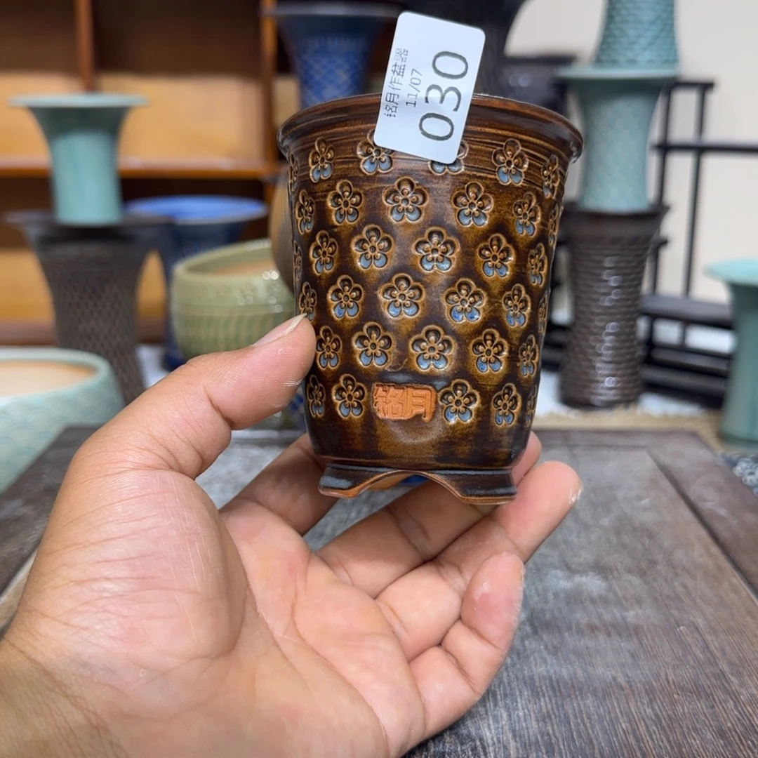 手工花盆 030 内口口径 6.5cm