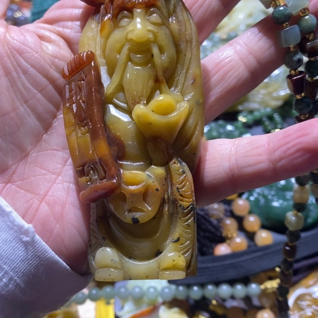 【闪购商品】岫玉毛衣链未镶嵌