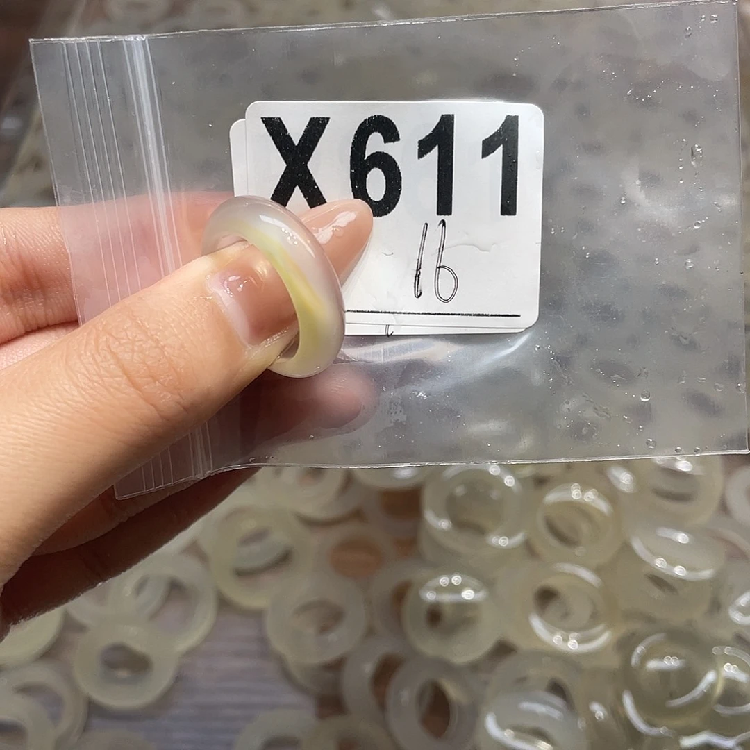 玛瑙/玉髓未镶嵌戒指611