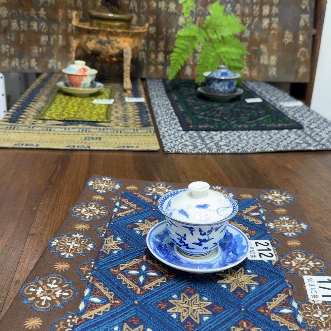 5 都是一张价格三十六纺茶垫