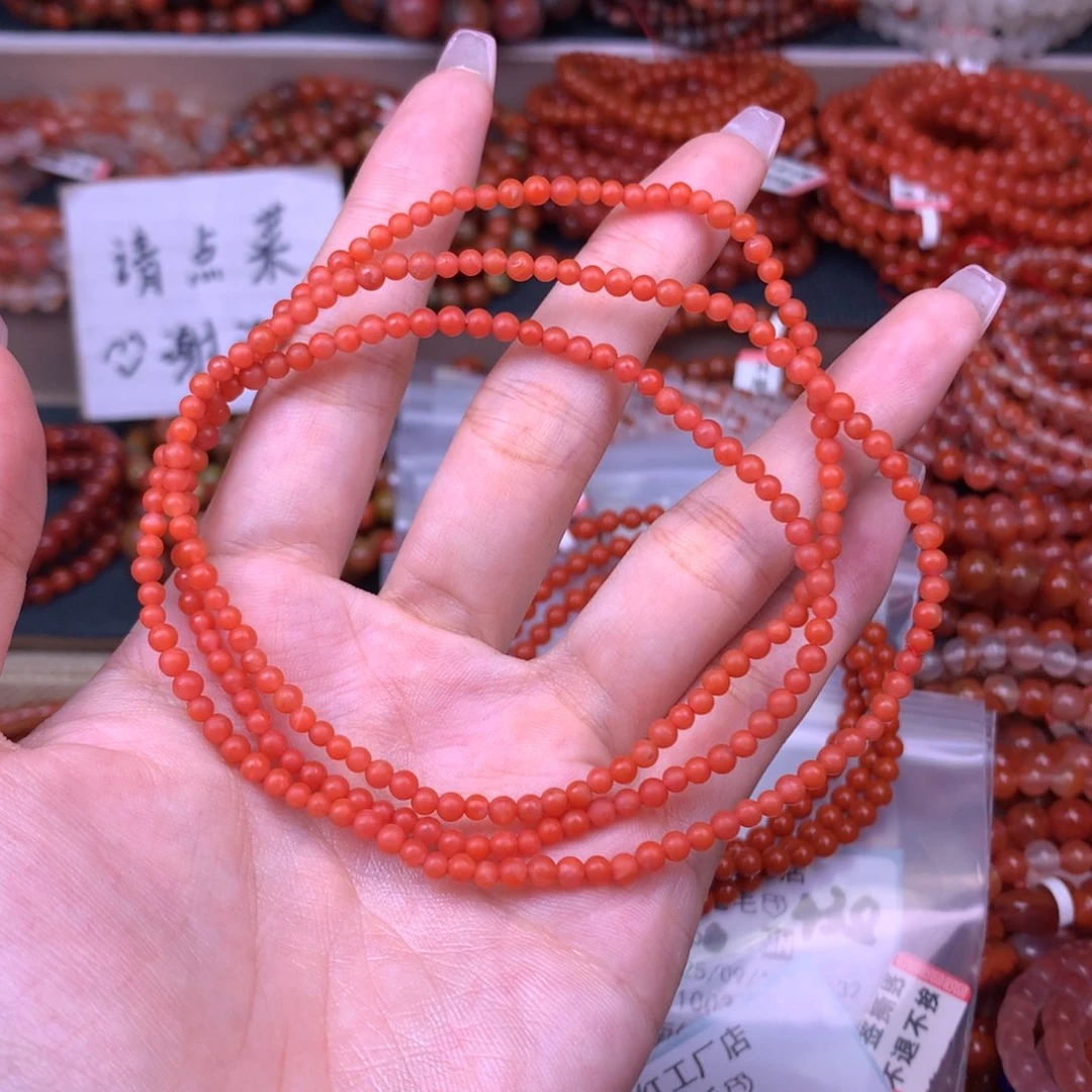 未镶嵌手链南红玛瑙卡3