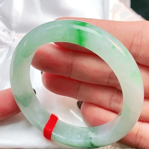 未镶嵌手镯翡翠正圈2814