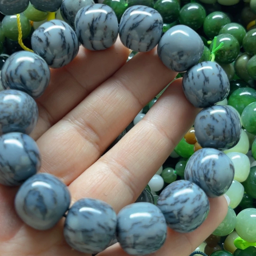 和田玉手链未镶嵌