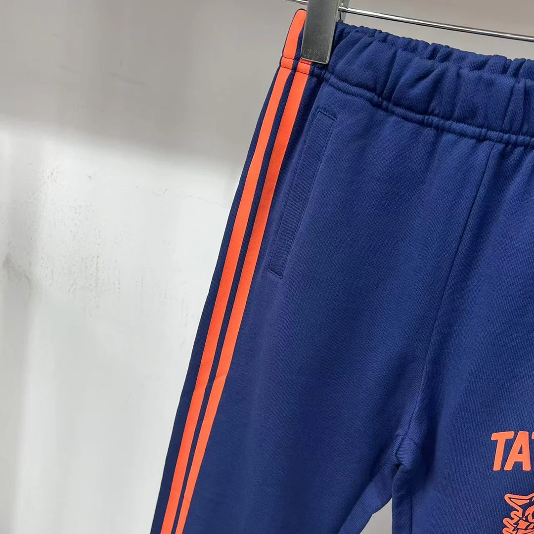 R-33 EH 潮牌秋季男女同款虎头印花休闲裤 BK309