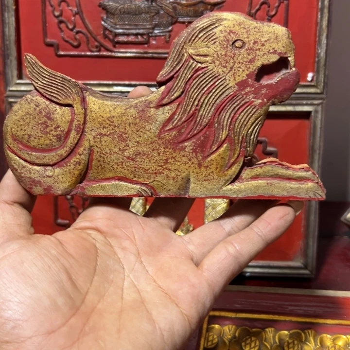 红***丰木木雕工艺品摆件