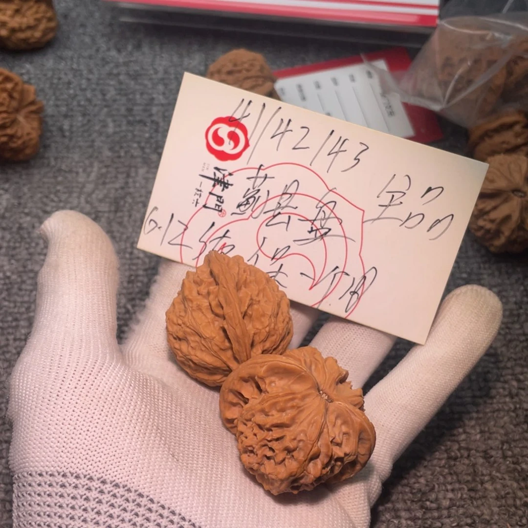 文玩核桃把件蓟县磨盘41.42.43