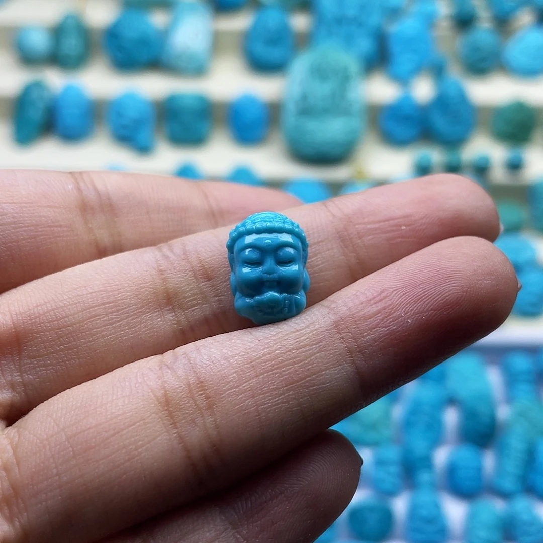 未镶嵌绿松石珠宝奇石