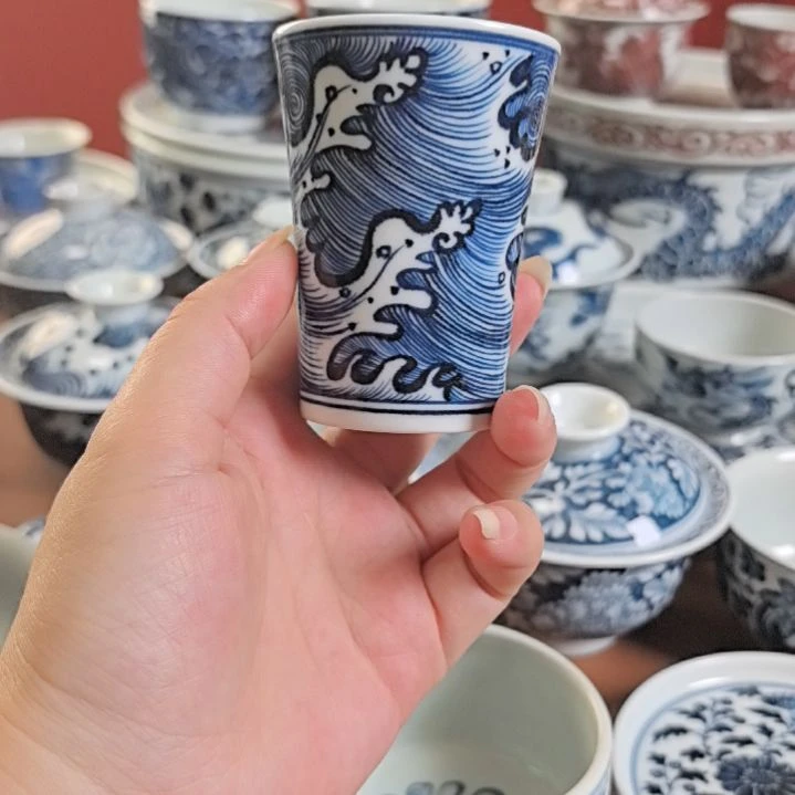 【闪购商品】景德镇手绘杯杯杯