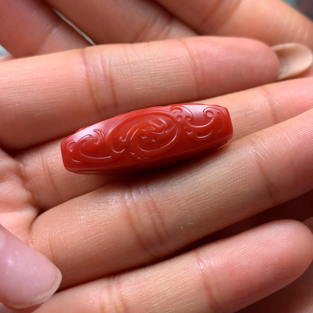 未镶嵌桶珠南红玛瑙