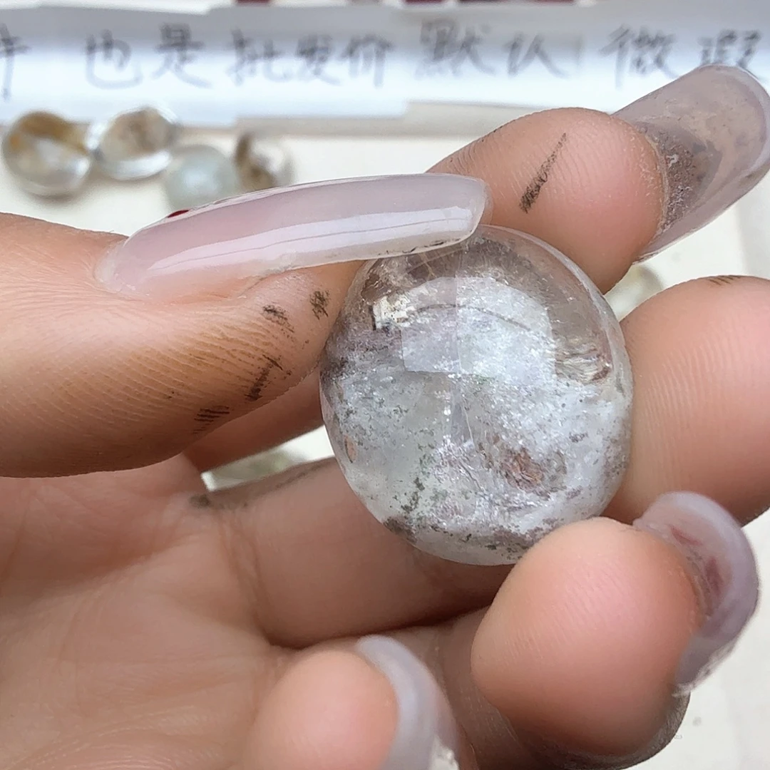 橙***子未镶嵌珠宝半成品紫晶