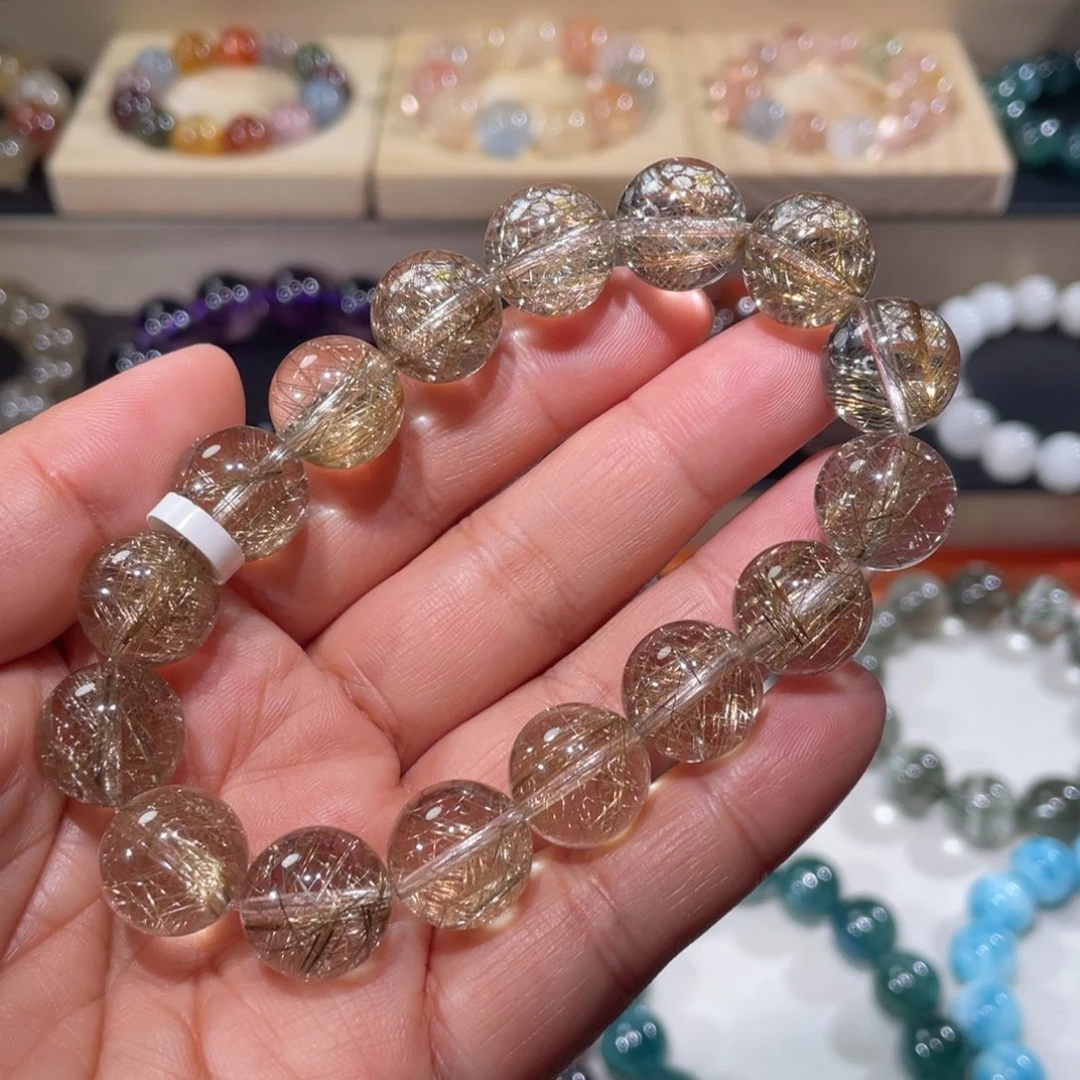 手链水晶未镶嵌发晶手链