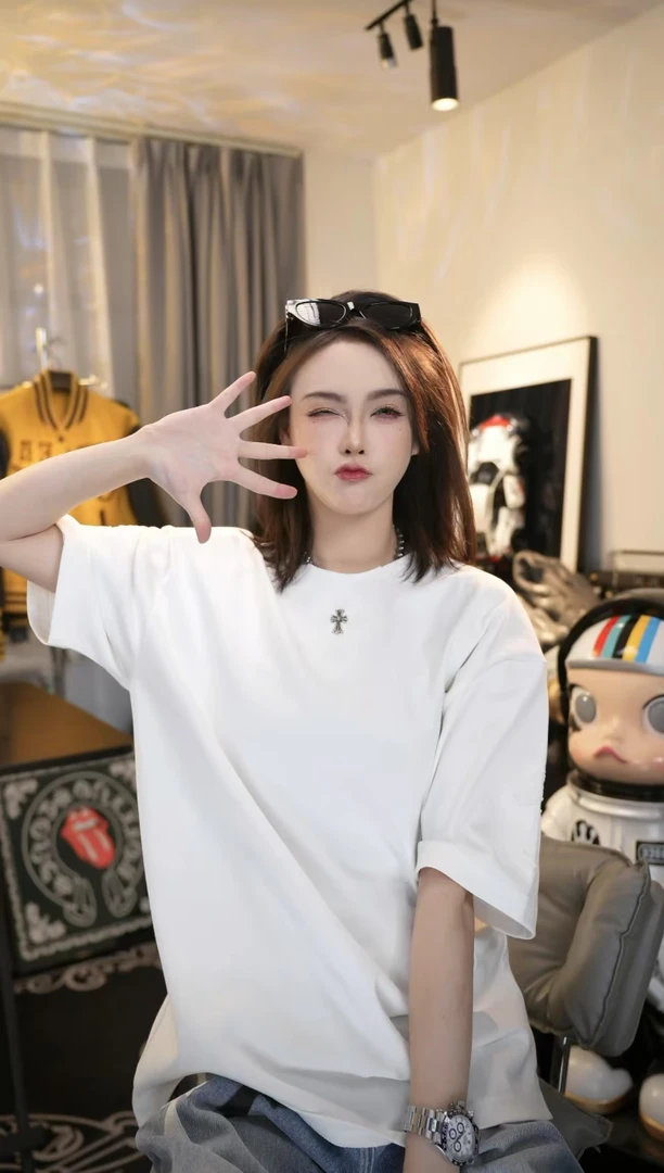 D1164【钱老板】潮牌短袖