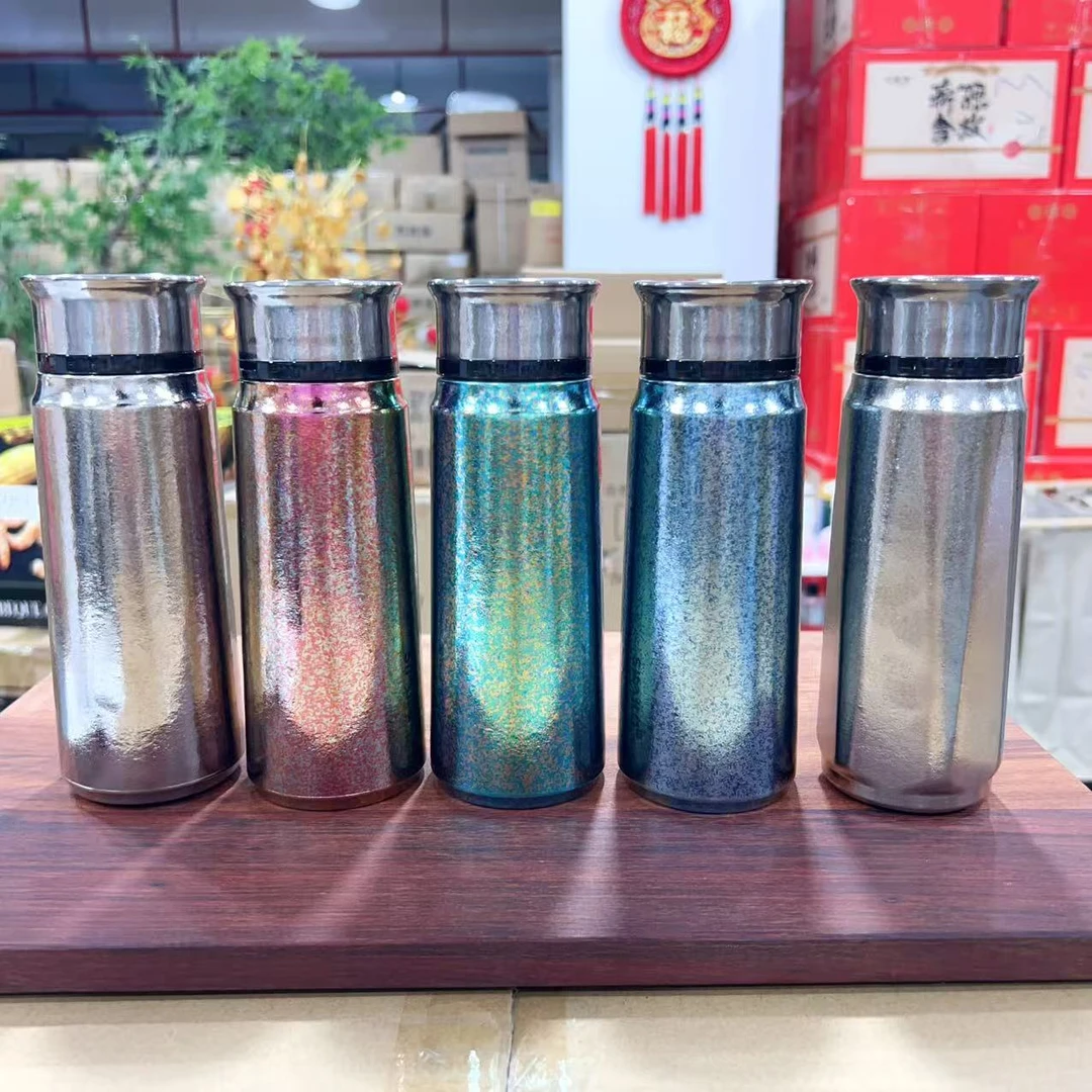 高端定制款！纯钛泡茶杯（颜色混发）