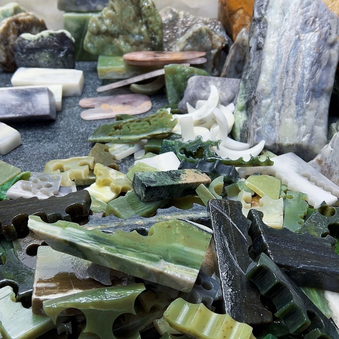 和田玉（糖玉）珠宝半成品未镶嵌