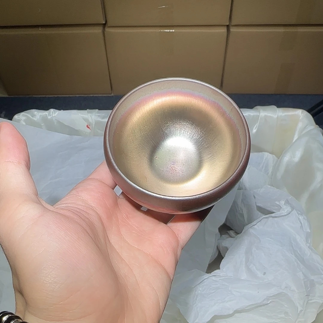 茶盏微瑕建盏，介意勿拍