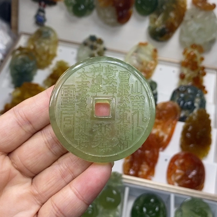 【闪购商品】未镶嵌蛇纹石玉颈饰