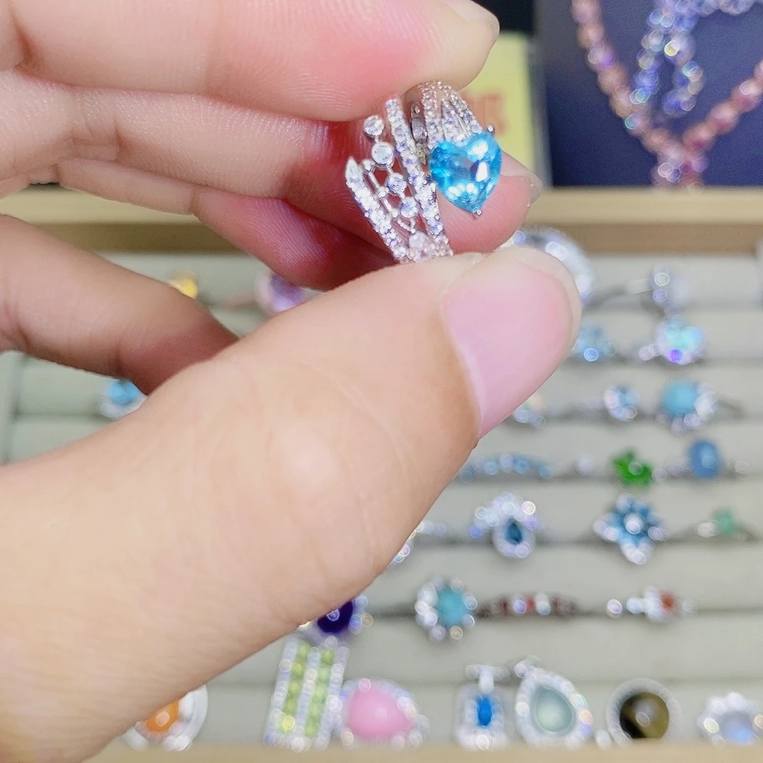 水晶戒指未镶嵌556