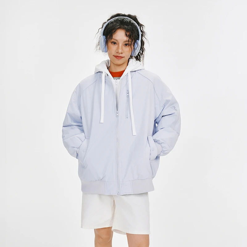 潮牌大口袋设计座山雕连帽棉衣百搭防风防寒御寒保暖情侣棉服