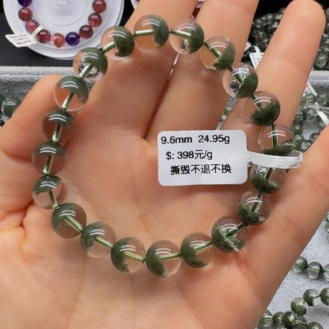 水晶手链未镶嵌天然水晶