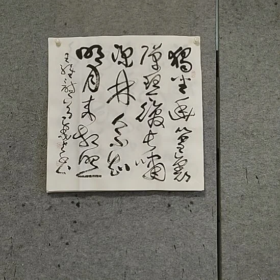 书法宋秉民。明月来相照