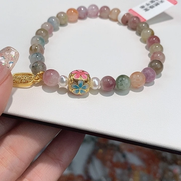 碧玺无未镶嵌蜡***_碧玺卡6