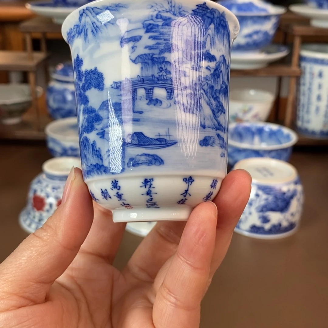 景德镇陶瓷手工手绘