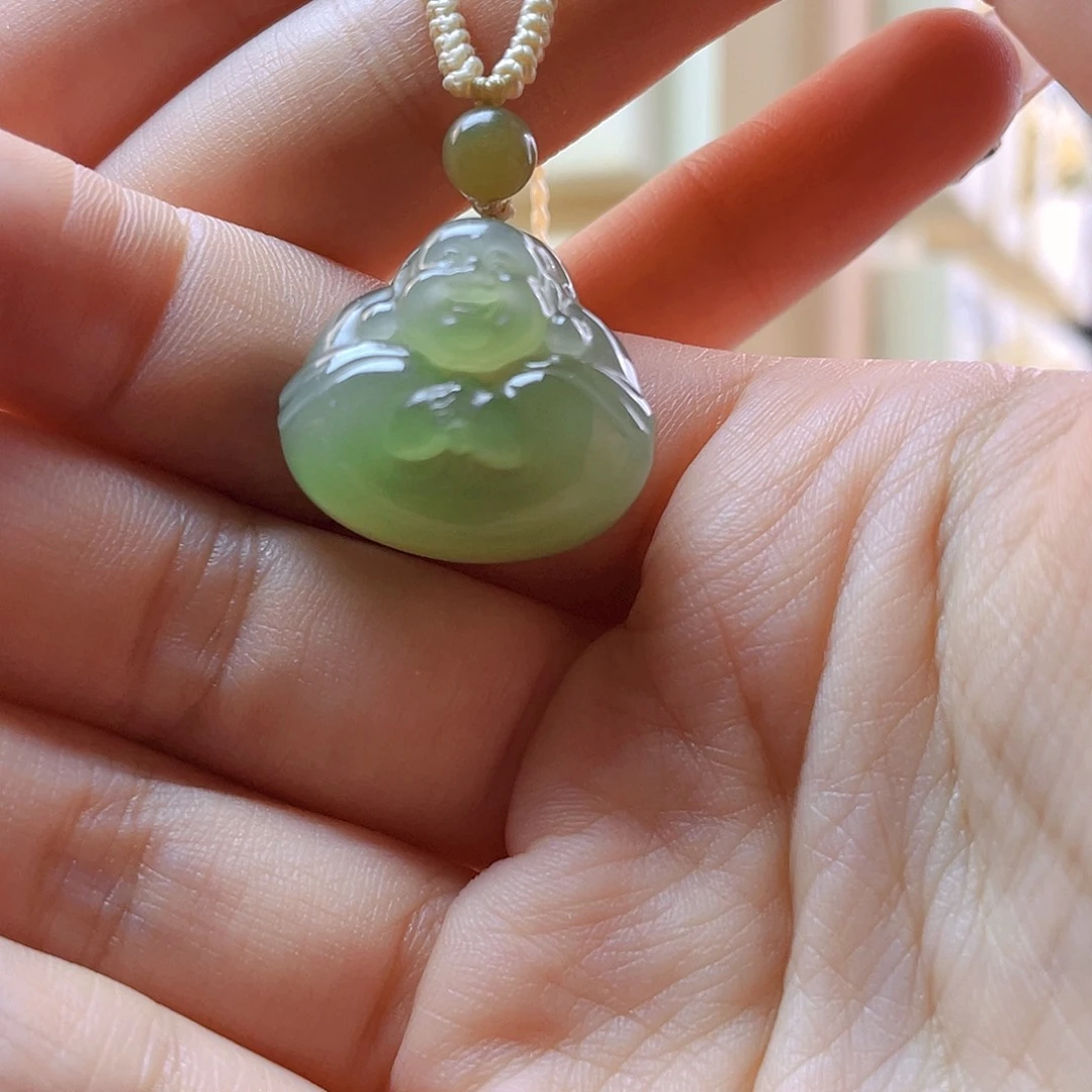 和田玉吊坠(赠链)未镶嵌兔***姐