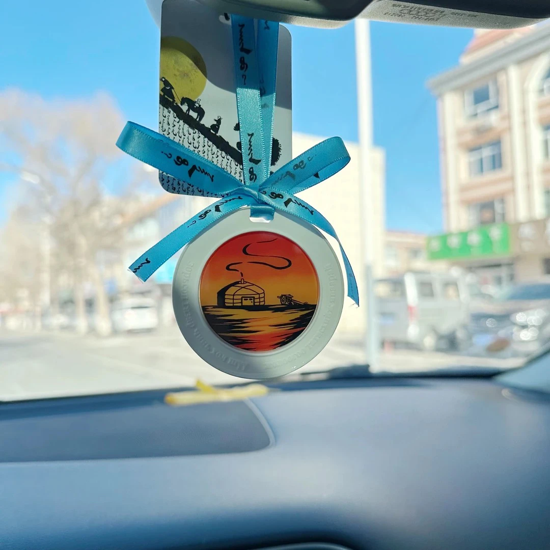 蒙古包 汽车石膏香薰挂件