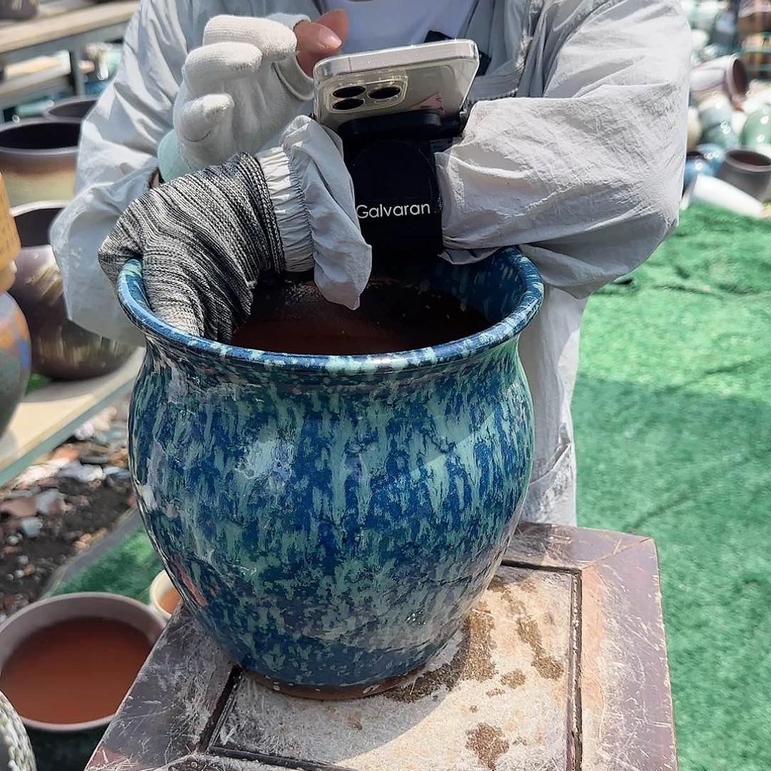 紫砂花盆王嫂花盆0626-329高23口21