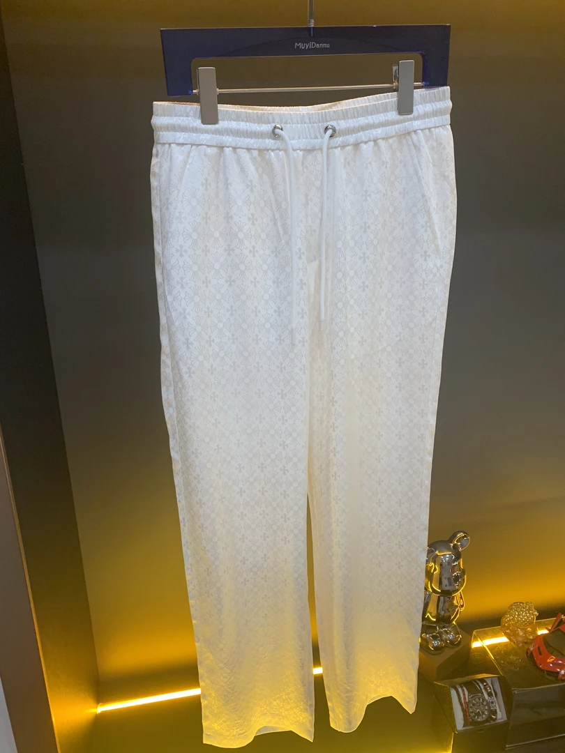 【婷】7031夏季新款男士长裤时尚百搭轻奢长裤裤