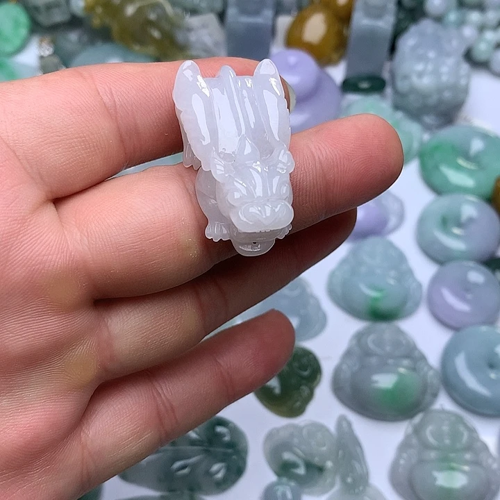 翡翠未镶嵌颈饰天然翡翠