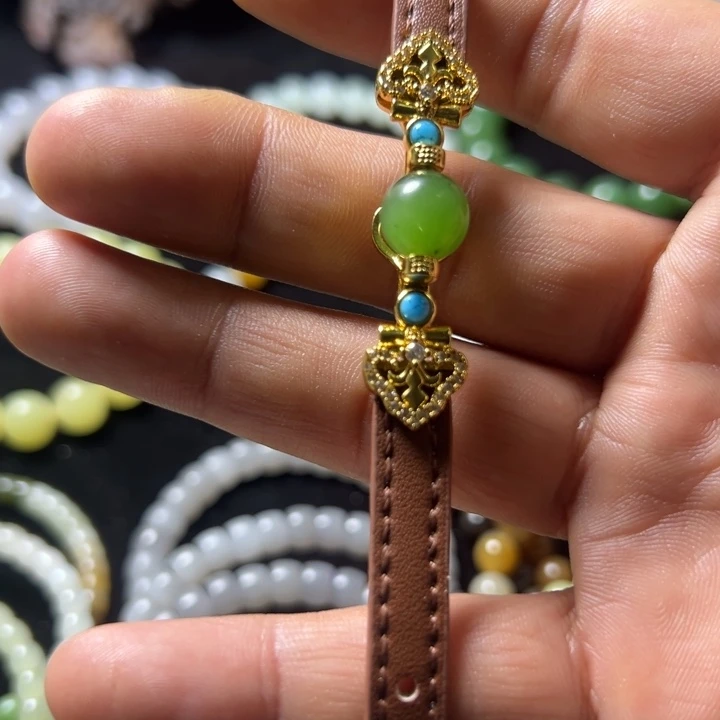 和田玉（糖玉）未镶嵌手链