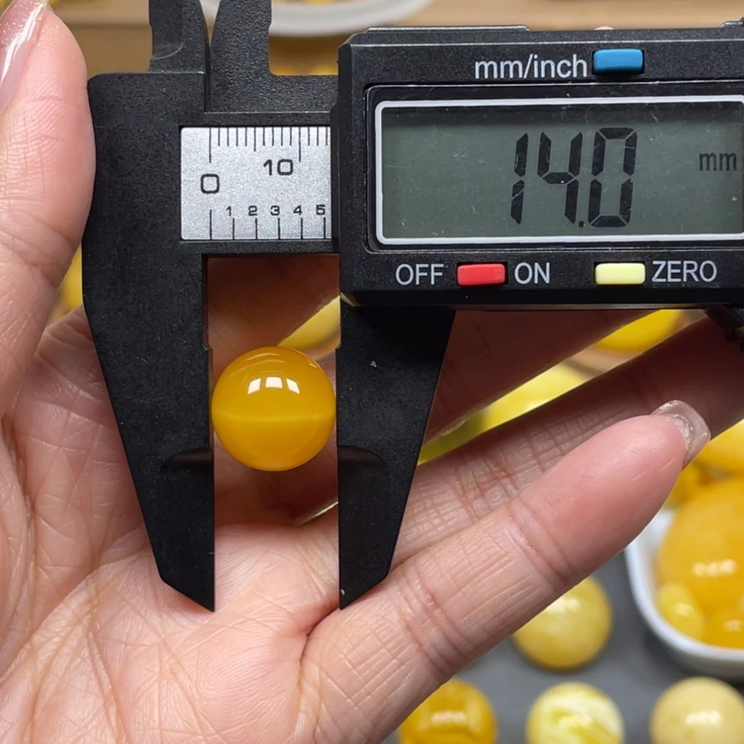 蜜蜡裸石未镶嵌Y****l天然