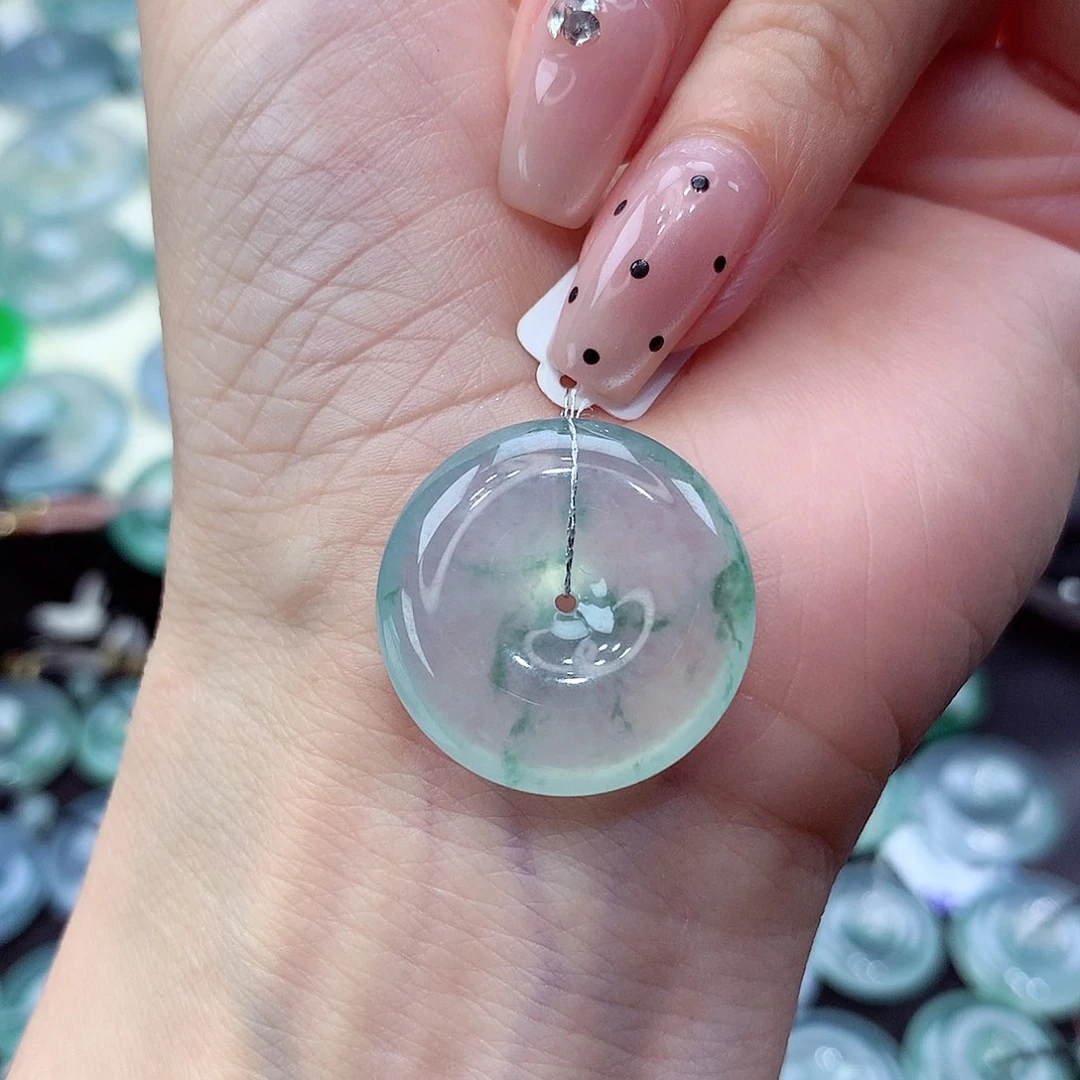 颈饰未镶嵌翡翠编号31尺寸23/6.2