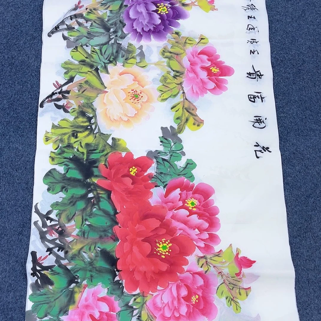 国画宣纸手绘国画作品