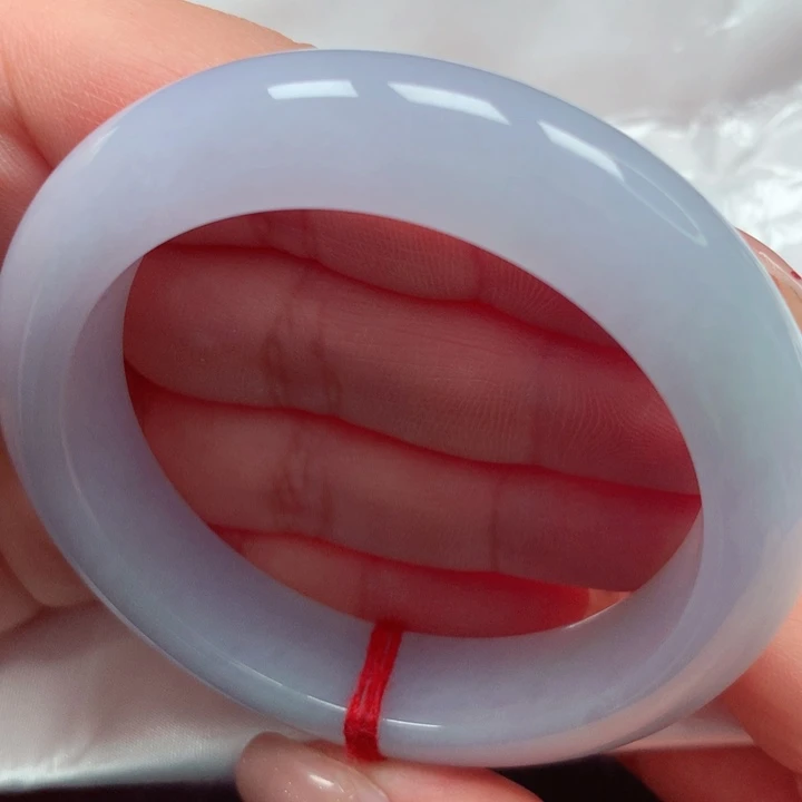翡翠手镯未镶嵌冰胶紫3