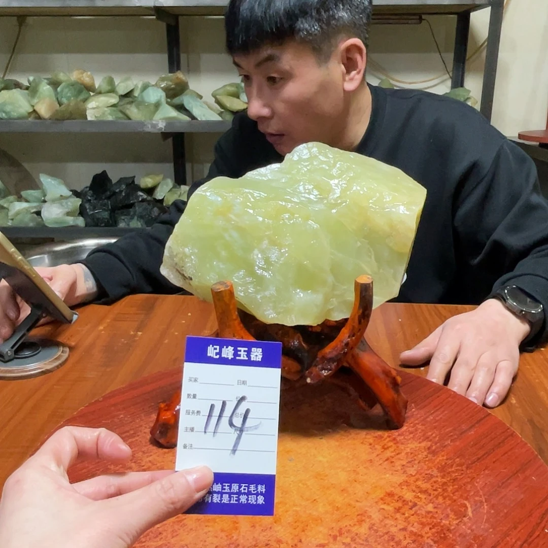 蛇纹石玉未镶嵌原石114