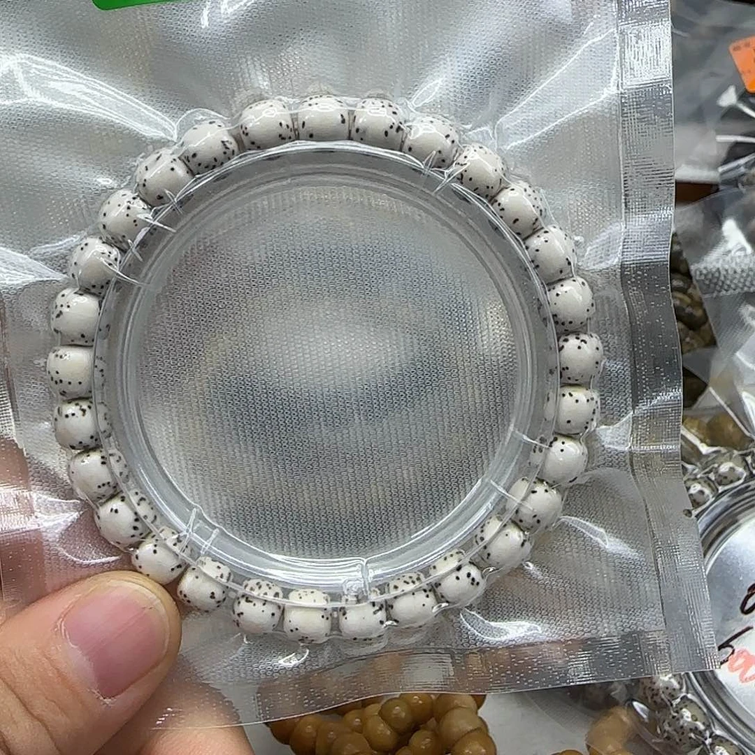 星月菩提手串202傲世半壁留白星月87单圈河豚