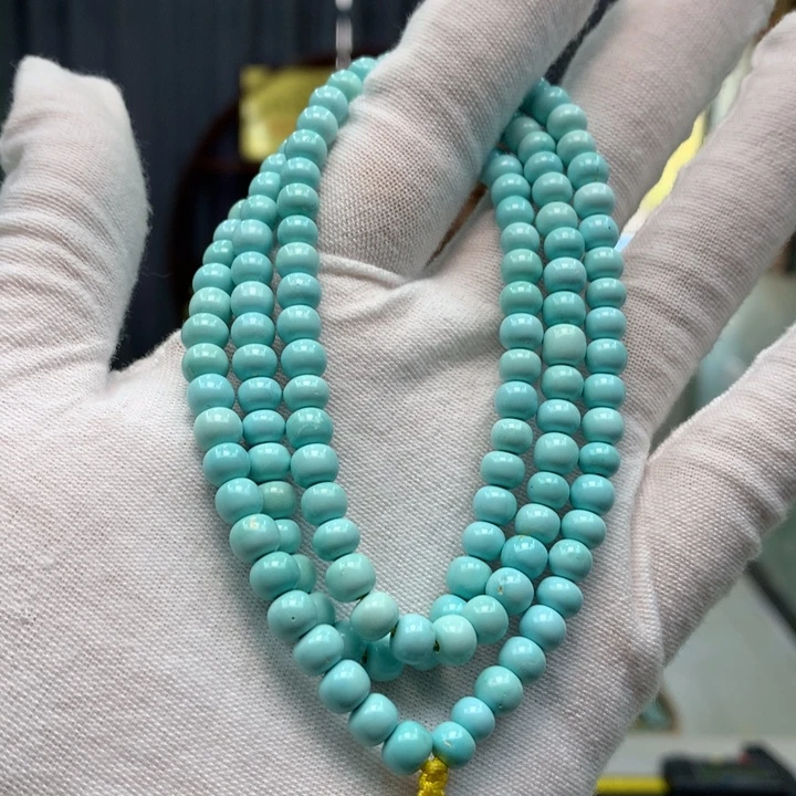 绿松石未镶嵌长链