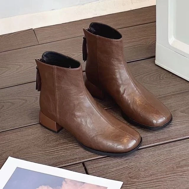 新款简约时装靴58791