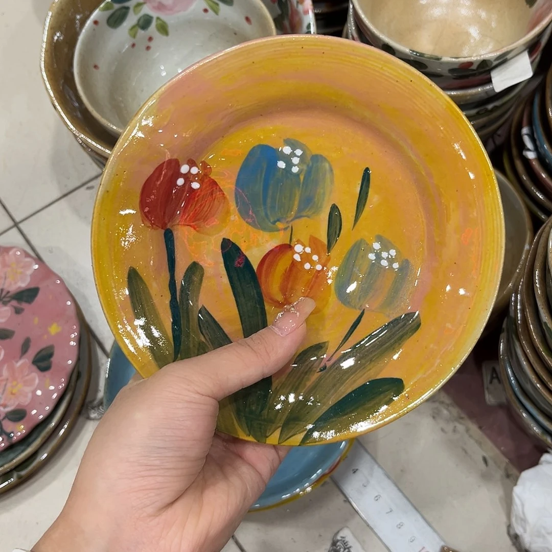 景德镇手工手绘高温釉下彩