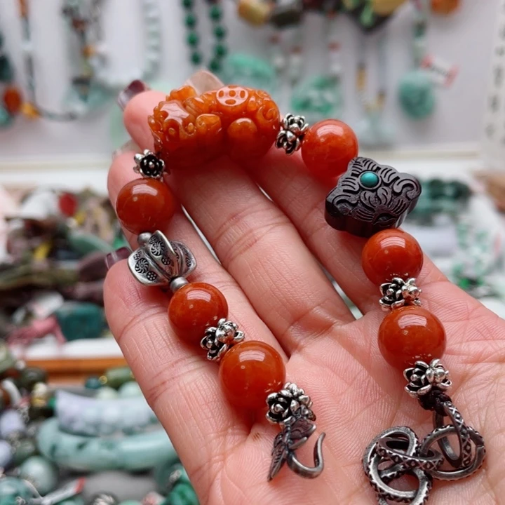 翡翠未镶嵌手链手链