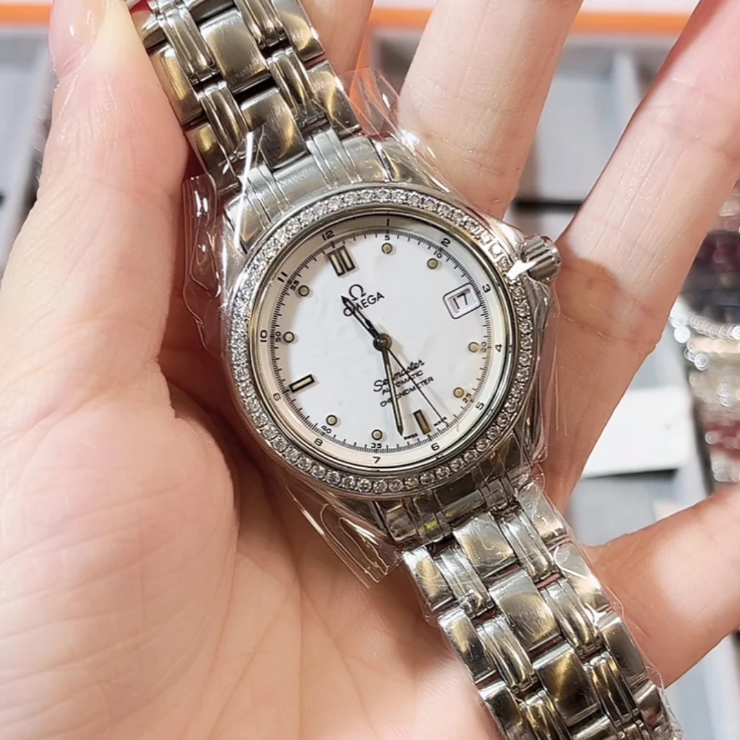 95新 Omega/欧米茄 海马/36盘/自动机械腕表/后钻/70800