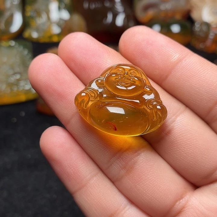 琥珀未镶嵌颈饰161