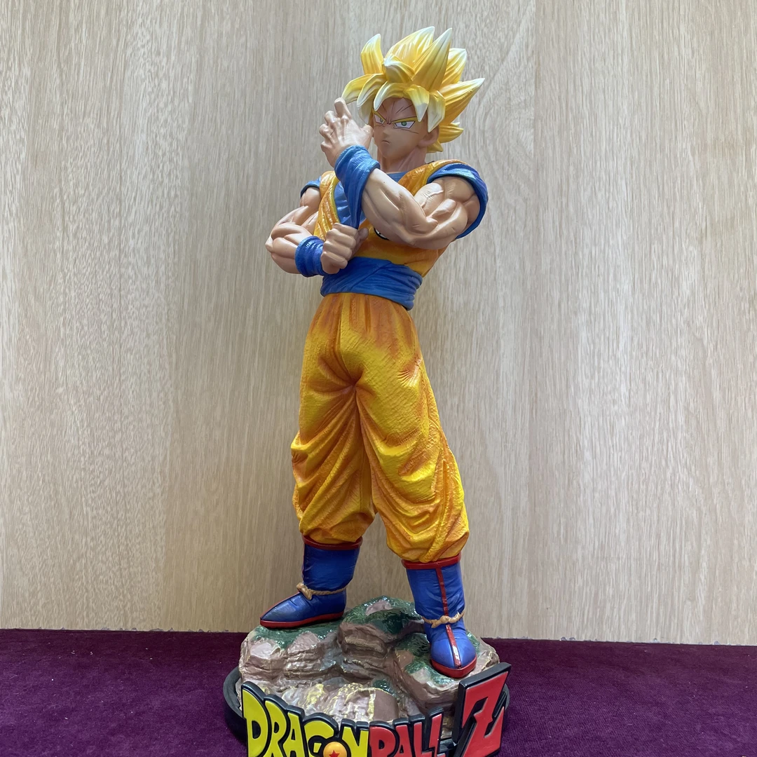 七龙珠S+全喷油顶配余震悟空贝吉塔共鸣高约32cm