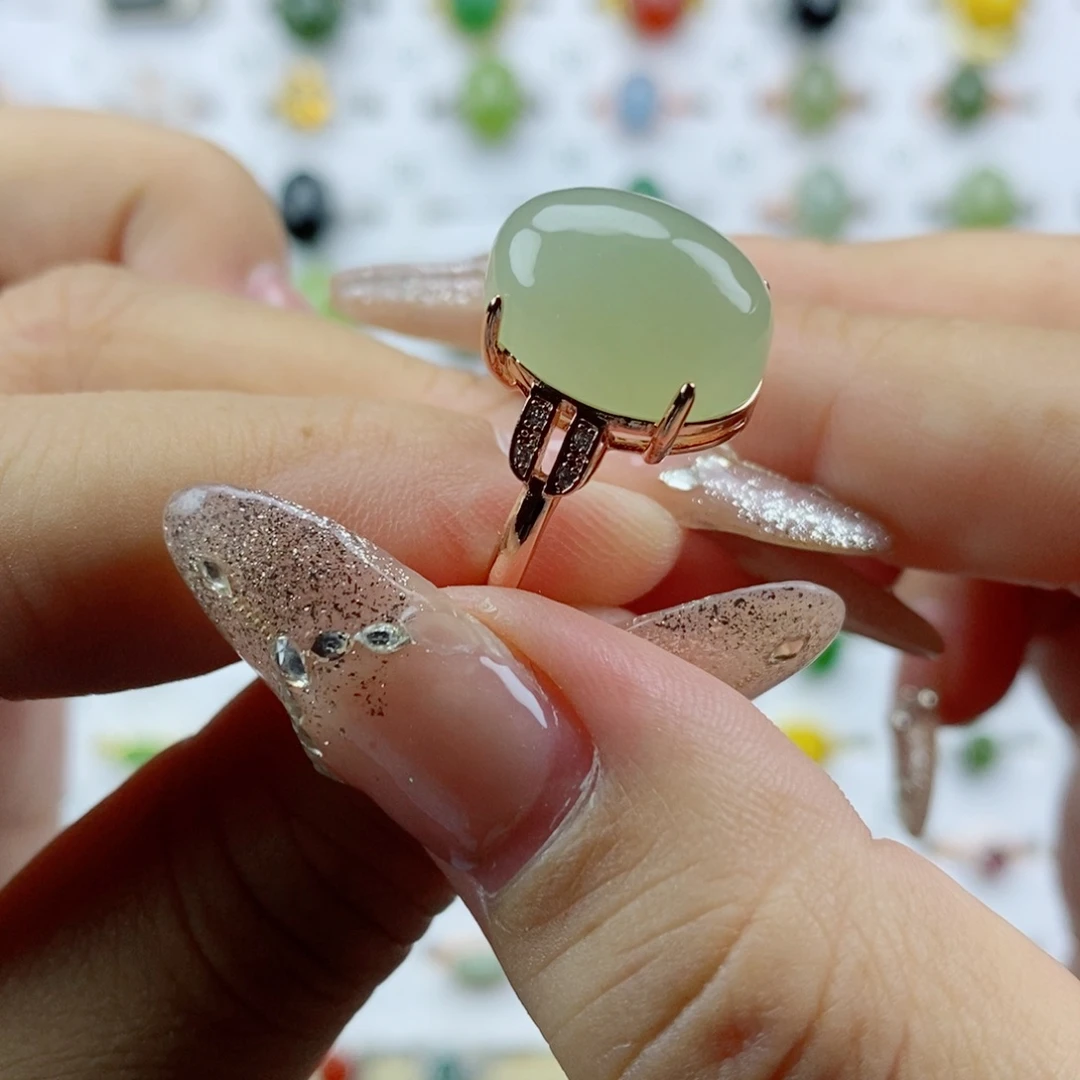 和田玉戒指未镶嵌