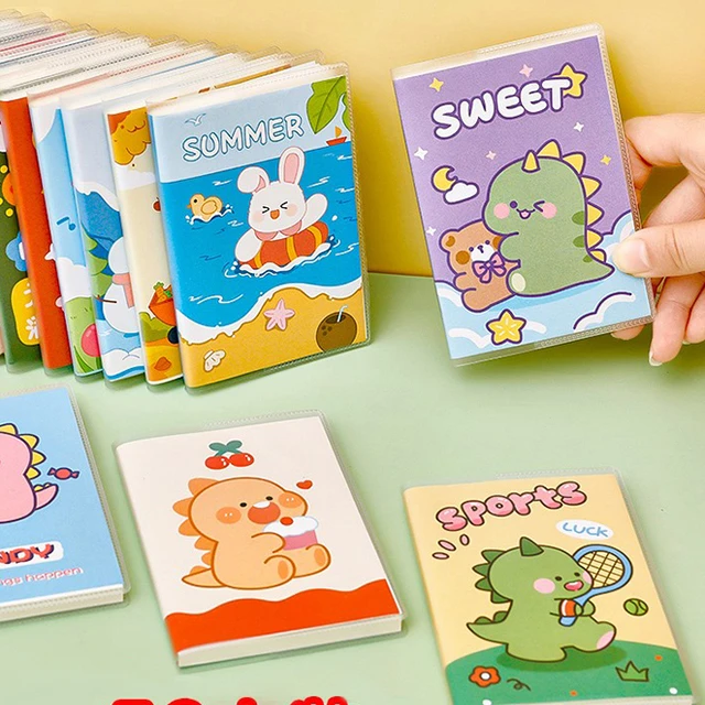 小本子迷你便携可爱卡通a7随身小号作业记事本高颜值胶套本小学生