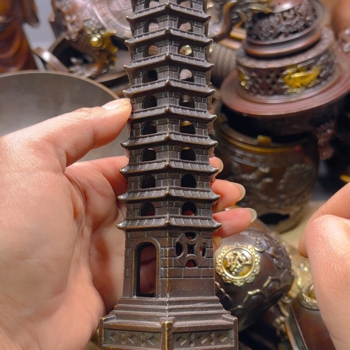 铜器摆件收收藏藏